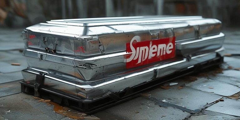 Supreme联名Titan Casket 20号钢打造潮流棺材引热议