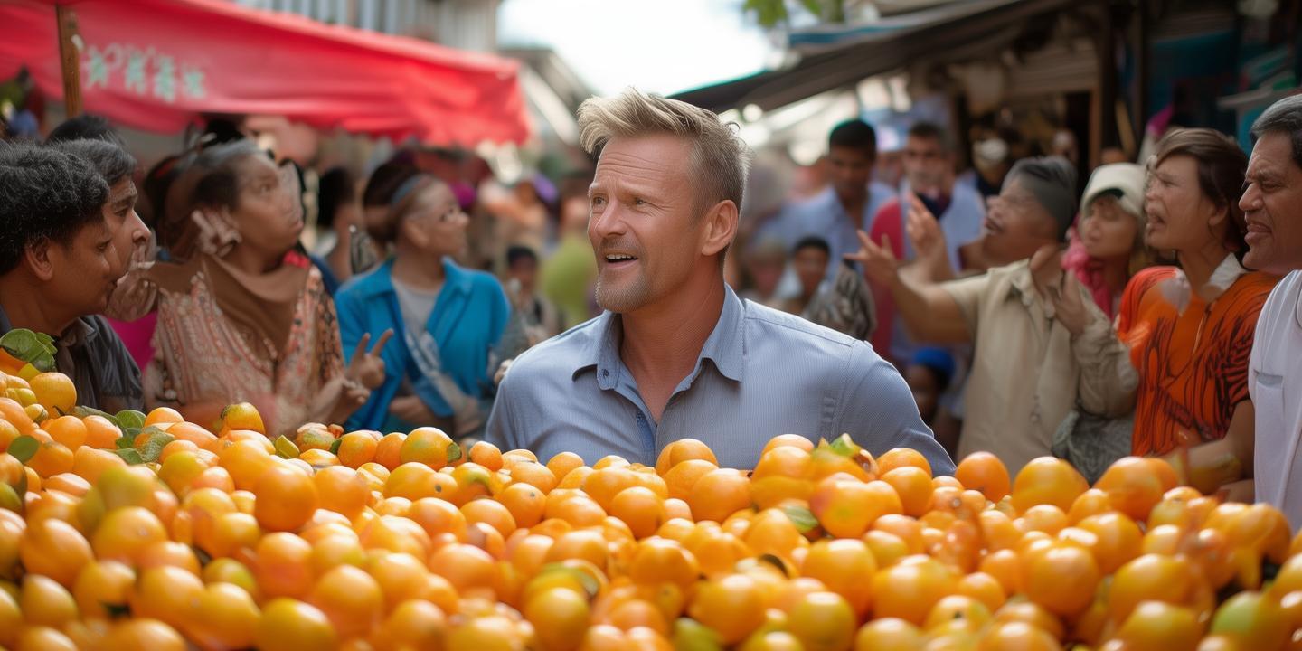 白人女婿因爱吃砂糖橘肤色变黄引热议插图 白人女婿因爱吃砂糖橘肤色变黄引热议