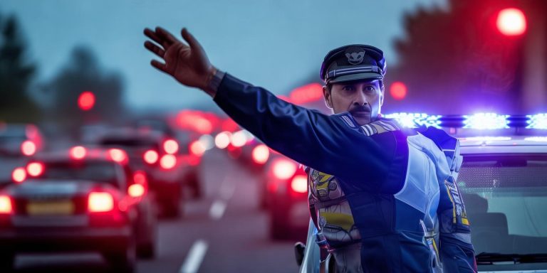 司机高速睡觉引发12公里拥堵 交警紧急提醒安全驾驶