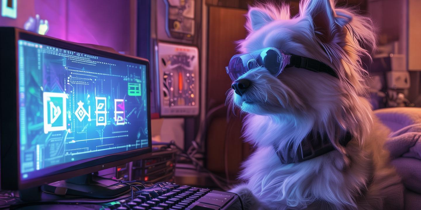 小狗编程新突破：AI解析乱码开发完整游戏《Quasar Saz》