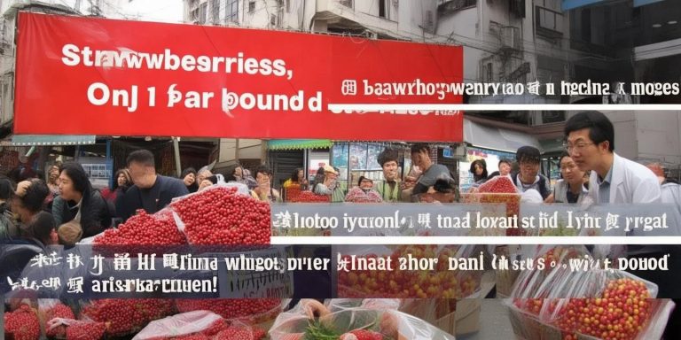 武汉草莓大降价低至1元每斤 专家揭秘低价背后原因