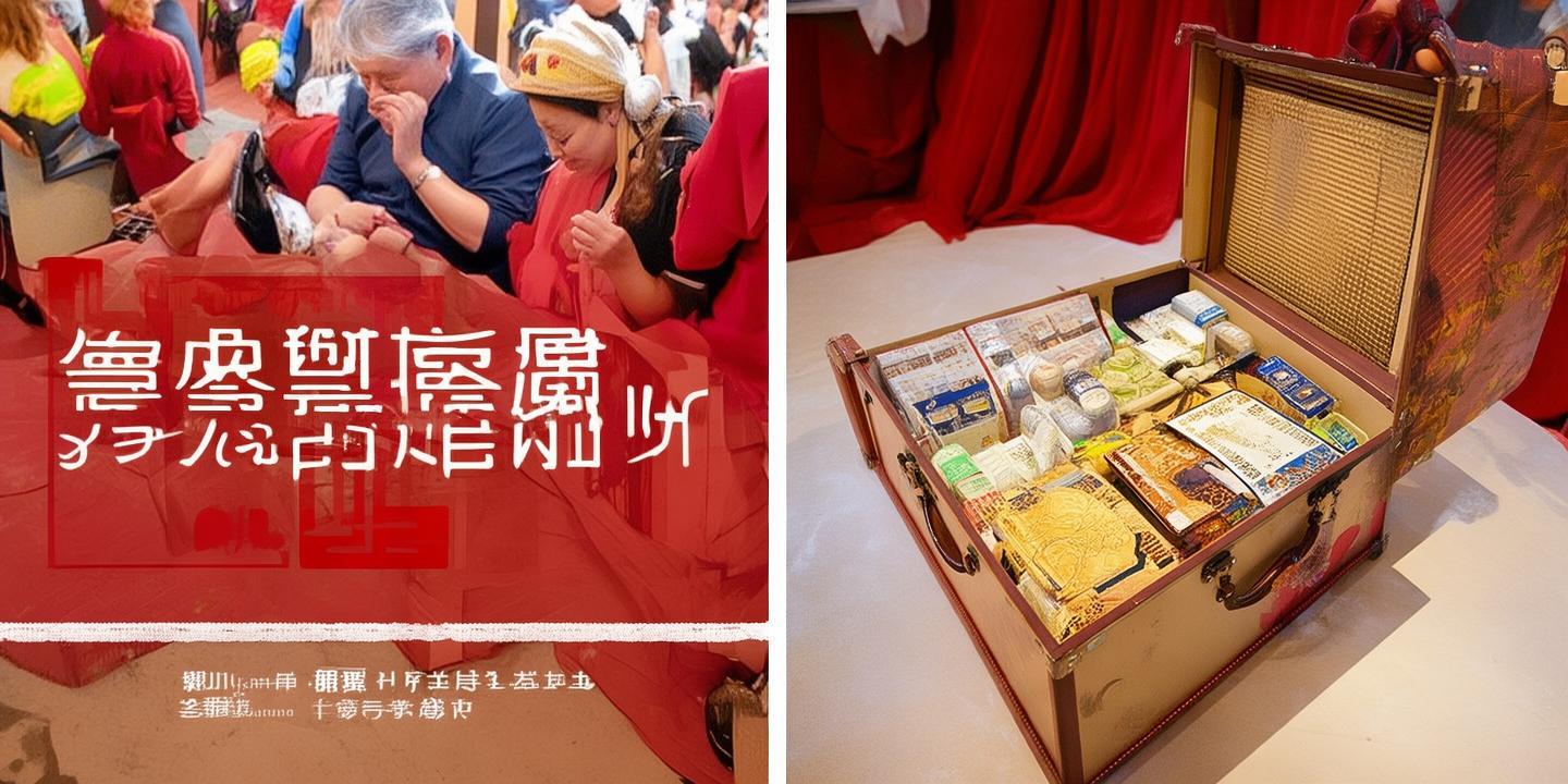 福建婚礼创新伴手礼形式 20寸行李箱派发实用又贴心