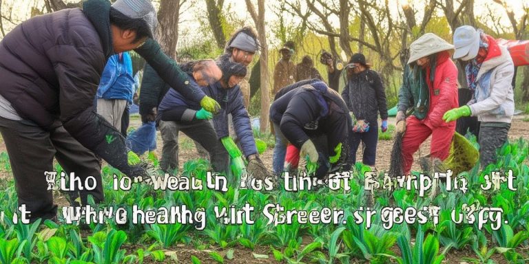 春节后西安市民挖野菜解腻健康饮食新风尚