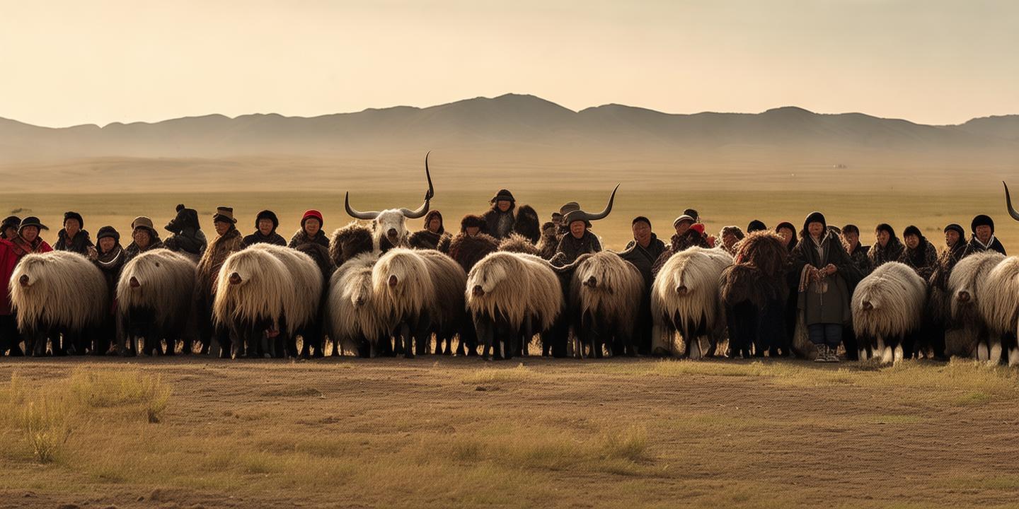 内蒙古赤峰40多人组团探望远嫁女儿带10头牛40只羊