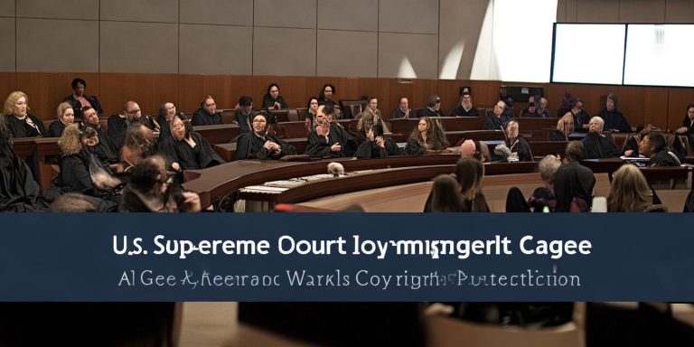 美国最高法院驳回AI版权案 纯AI生成作品无版权保护