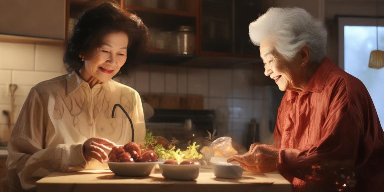 新潮奶奶用千问AI请闺蜜吃汤圆 70年闺蜜情与科技同行