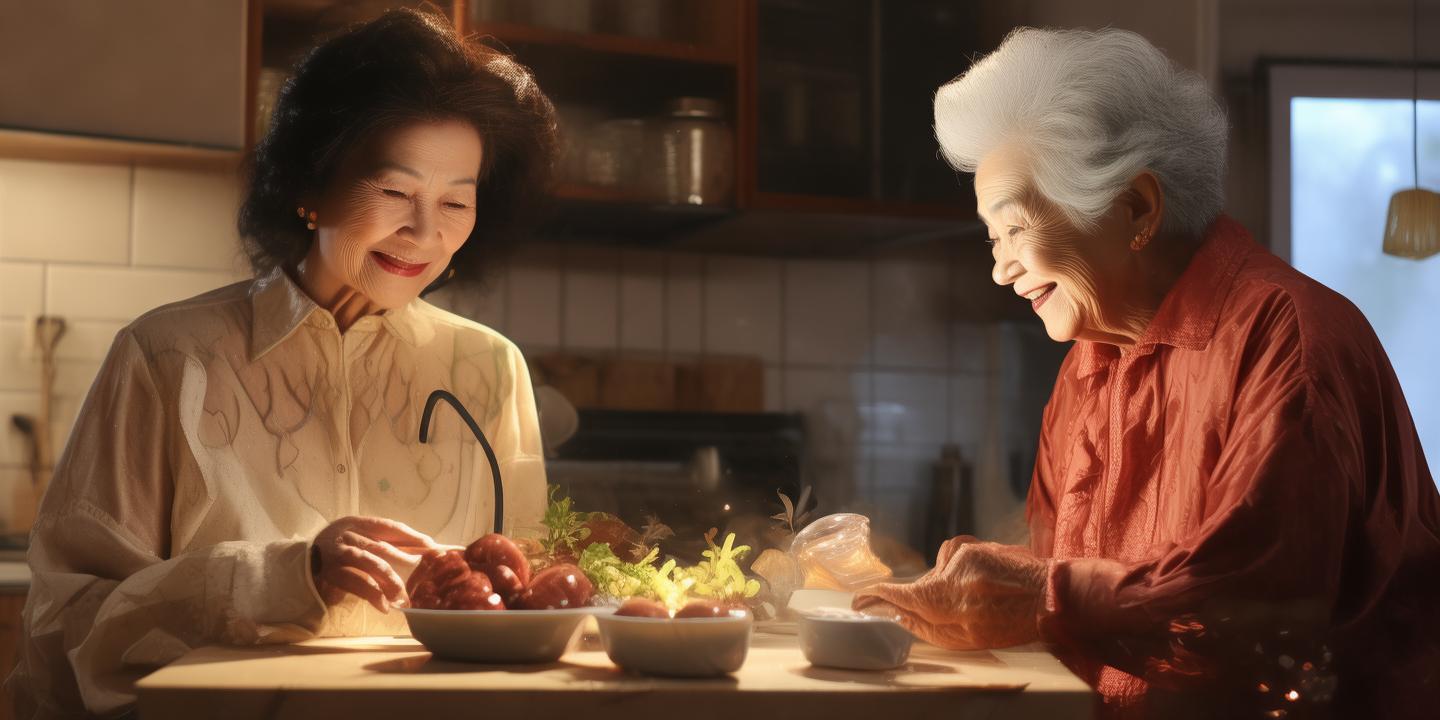 新潮奶奶用千问AI请闺蜜吃汤圆 70年闺蜜情与科技同行插图 新潮奶奶用千问AI请闺蜜吃汤圆 70年闺蜜情与科技同行