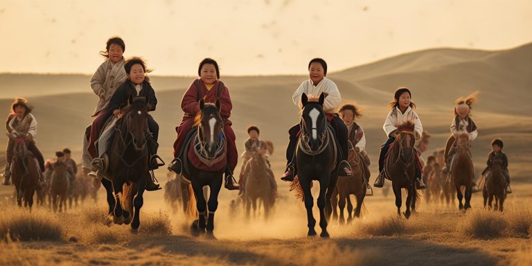 内蒙古萌娃骑马上学引热议传统文化魅力十足