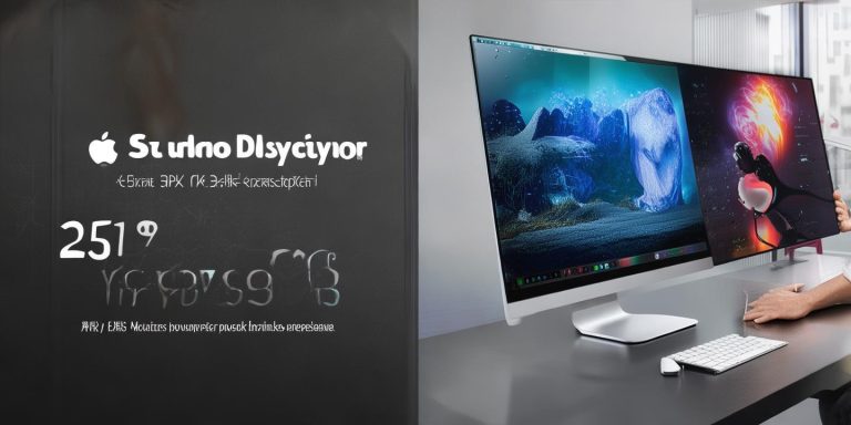 苹果发布Studio Display XDR 27英寸5K视网膜屏专业显示器 24999元起