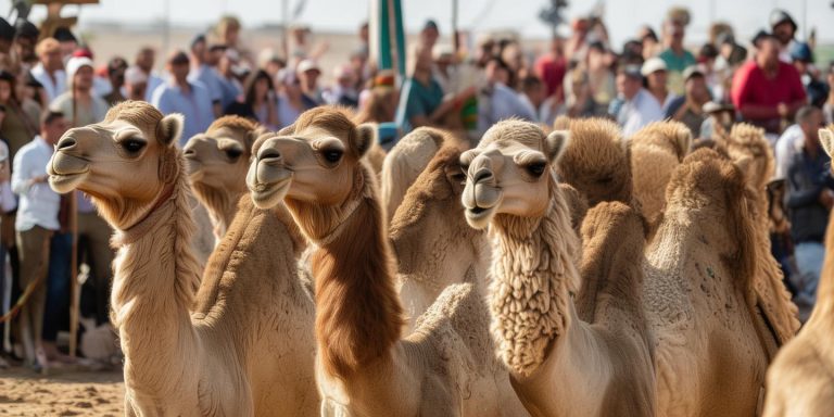 骆驼选美赛惊现整容丑闻20头参赛骆驼被取消资格