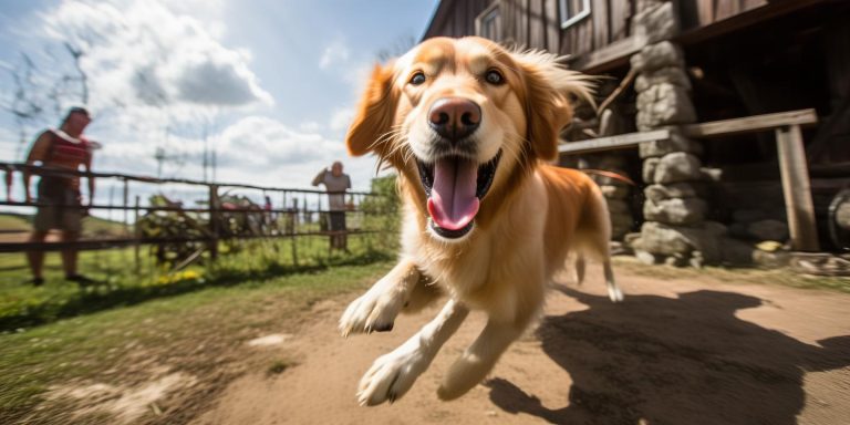 狗狗转圈顽疾被磨盘秒治愈 网友调侃动物也怕上班