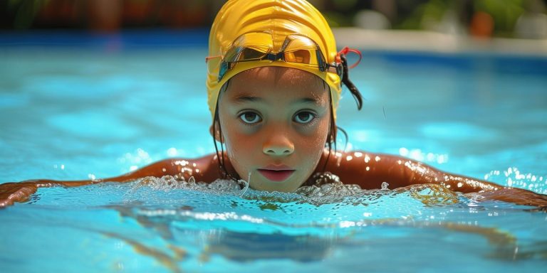 9岁女孩泰国学仰泳3天晒成酱油色 回国被海关质疑国籍