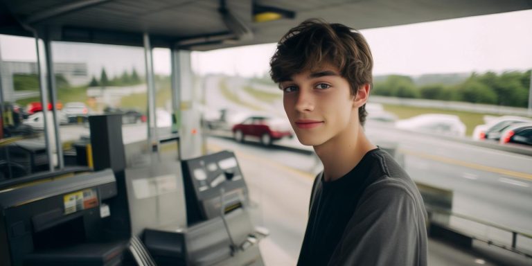 00后高速收费员许智浩撞脸多位明星引热议