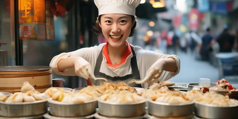 00后上海姑娘黄怡菲凭面点手艺走红 被称中国版金三顺