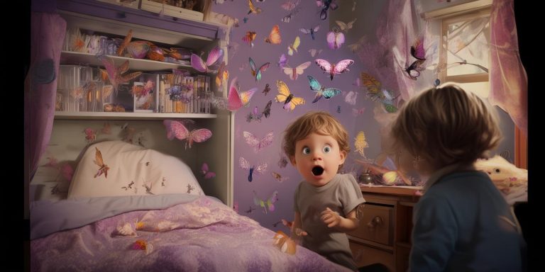 孩子藏蚕蛹床头柜意外羽化成蛾妈妈被吓坏