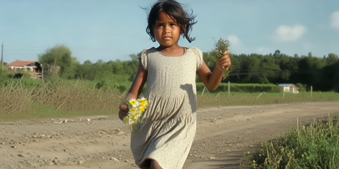 10岁女孩步行4.4公里买花送妈 惊动民警暖心故事