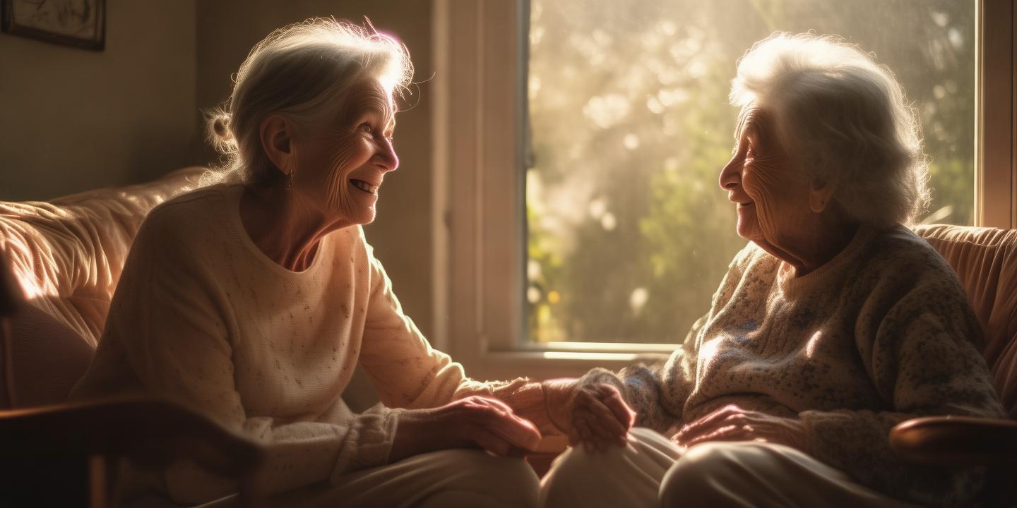 113岁母亲与91岁女儿温馨对话 诠释人间顶级幸福