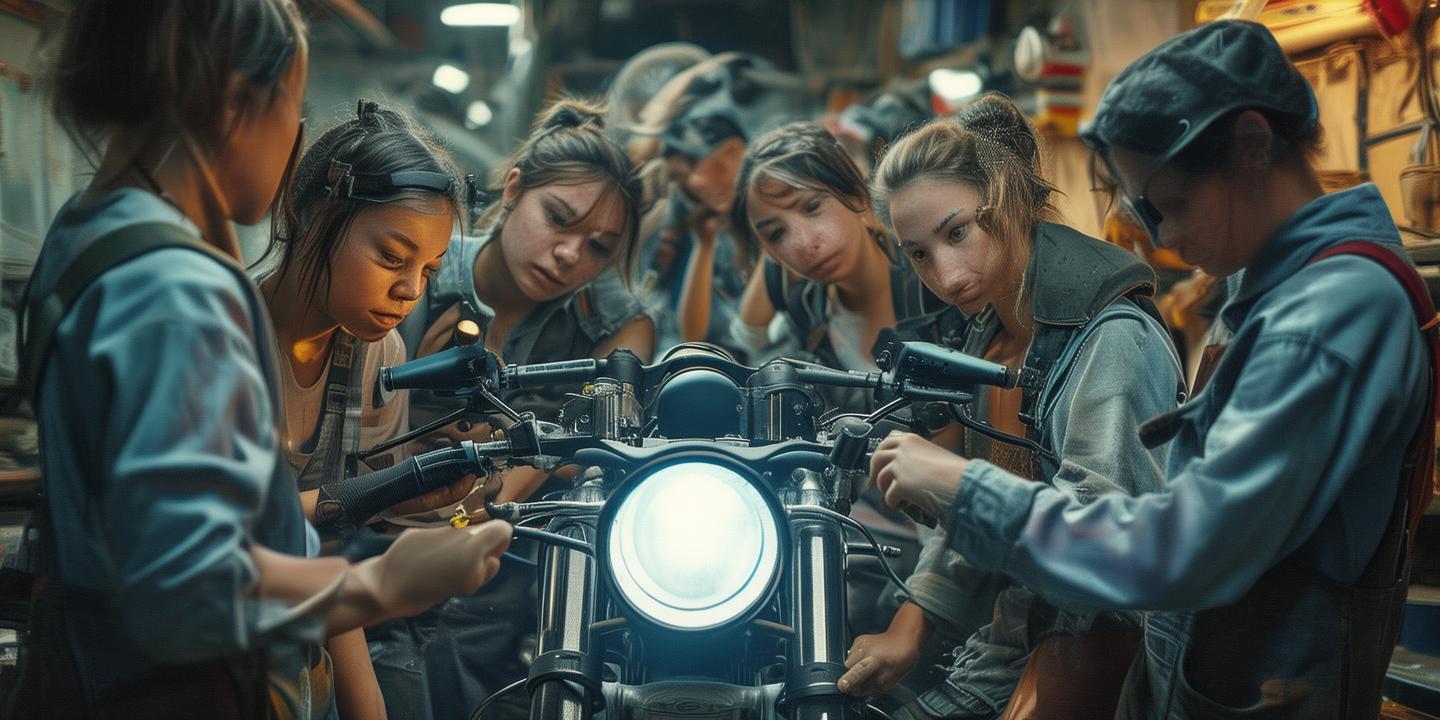 99年女生退学创业成立全女维修公司打破性别壁垒