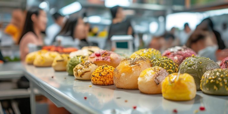 大学生创新研发养生馒头 四时芳谱融合中式美学与药食同源理念