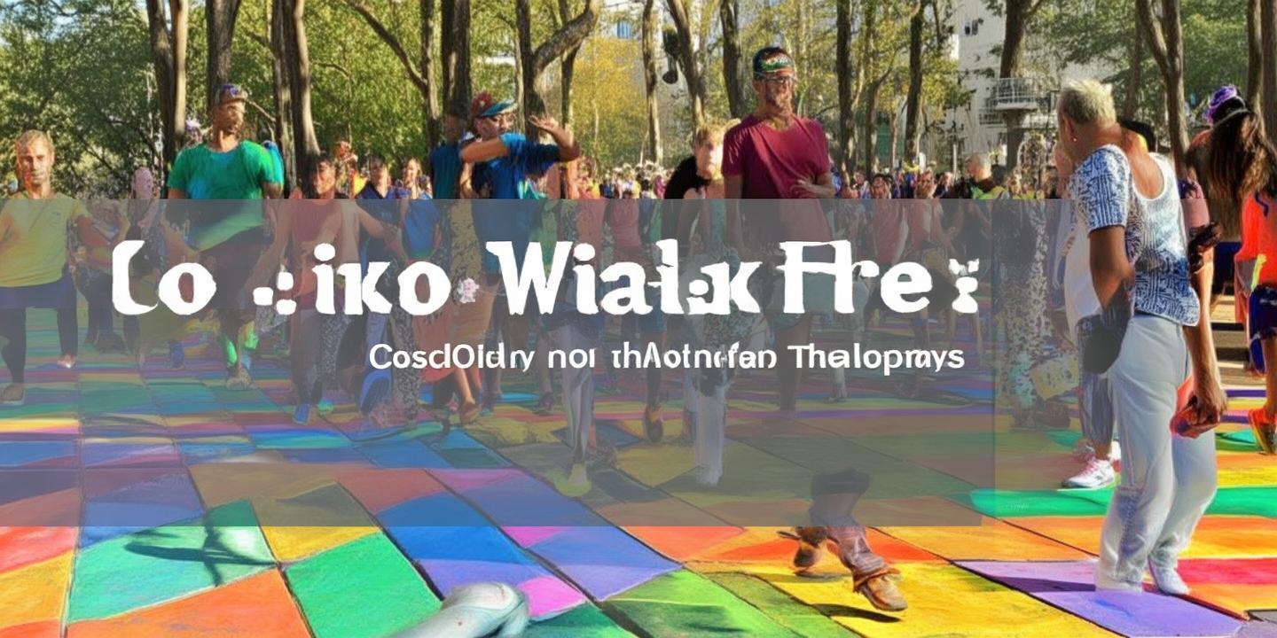 ColorWalk新型散步方式走红：用颜色缓解焦虑调节心情