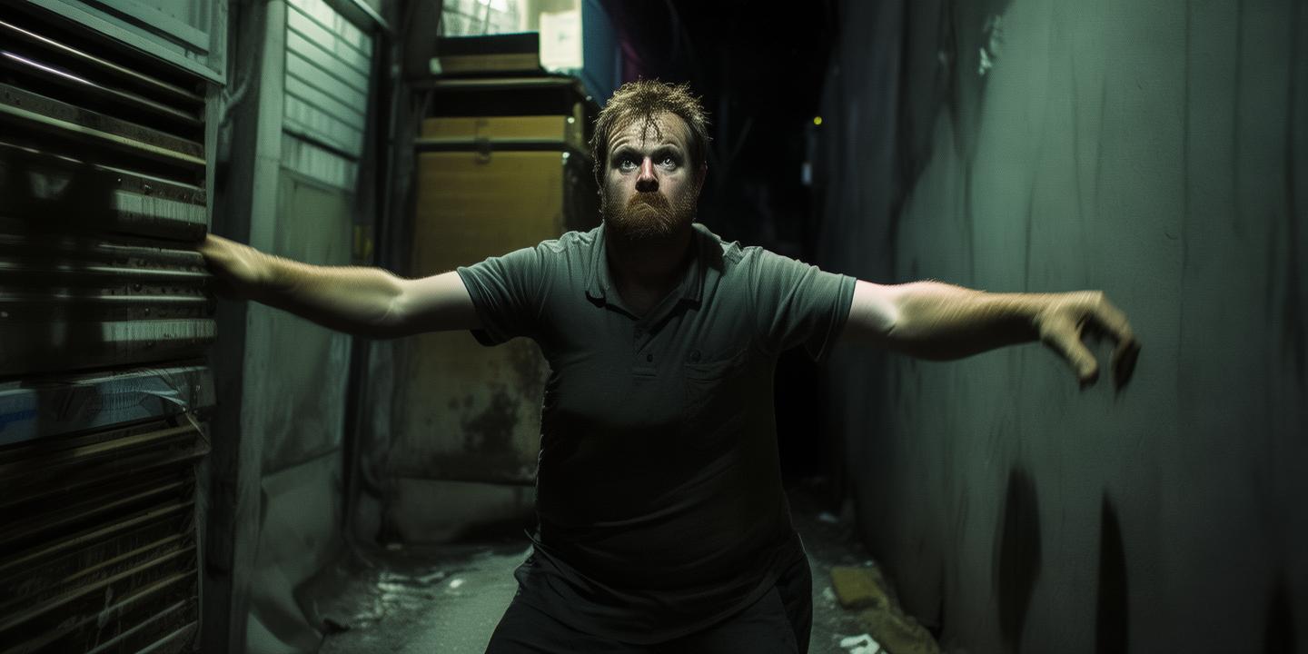 男子醉酒取快递臀部被卡 独自挣扎3小时终脱困