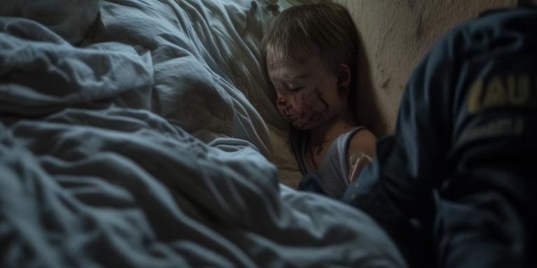 男孩因沉迷游戏被父亲殴打后藏床缝 警方搜查两日终寻回