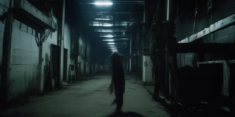 厂房深夜惊现女鬼笑声监控 小偷吓得落荒而逃