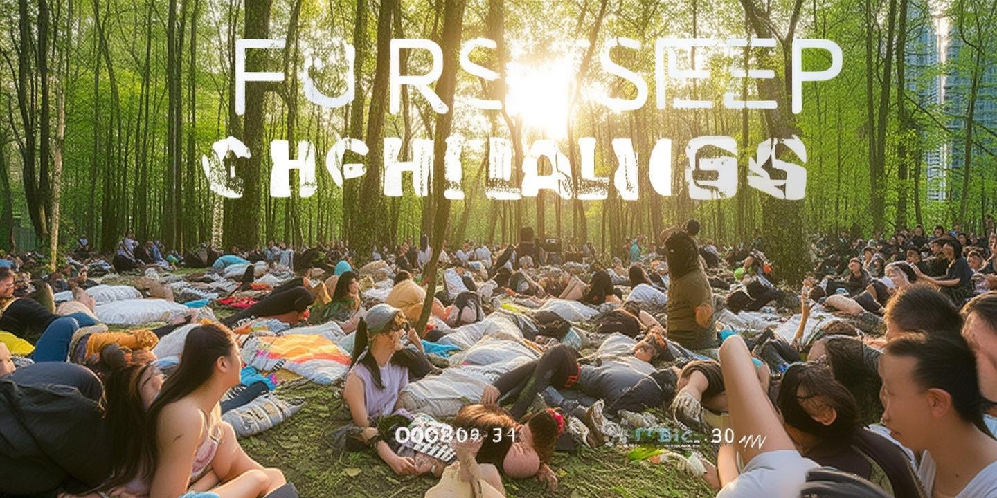 上海举办森林睡眠挑战赛 3000元奖金等你躺赢