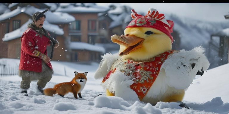 AI短剧爆火！雪山救狐狸反被酱板鸭复仇引爆全网热议