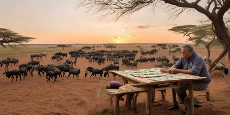 中国男子非洲生活揭秘 打麻将看动物迁徙刷新认知