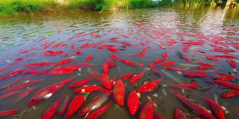 湖南鱼塘主两年用辣椒喂鱼成本低肉质更鲜美