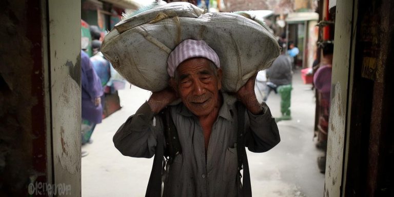 74岁父亲30小时大巴扛200斤特产探望女儿感动落泪