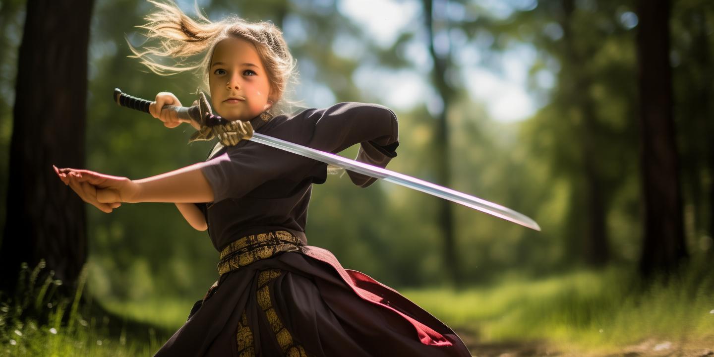 12岁“小孩姐”舞剑行云流水展现惊人天赋与毅力