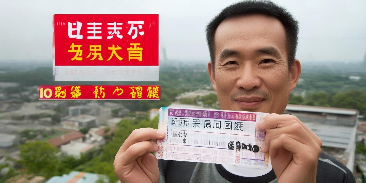 宁波男子坚持买彩票多年终中1046万大奖仍保持平常心