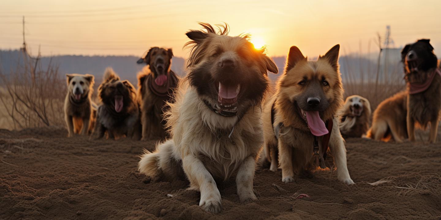 吉林长春7只被偷狗狗结伴穿越17公里成功返乡