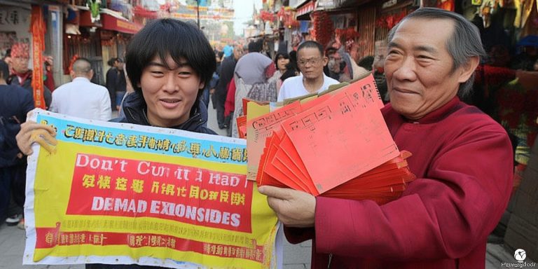 河南外甥正月不剪头拉横幅讨红包 舅舅豪气给五六百