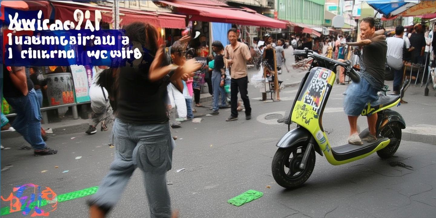 男子中奖电动车二维码被他人扫走引发盗窃争议