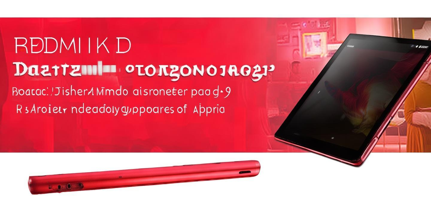 REDMI K Pad 2入网搭载天玑9500性能小平板4月发布插图 REDMI K Pad 2入网搭载天玑9500性能小平板4月发布