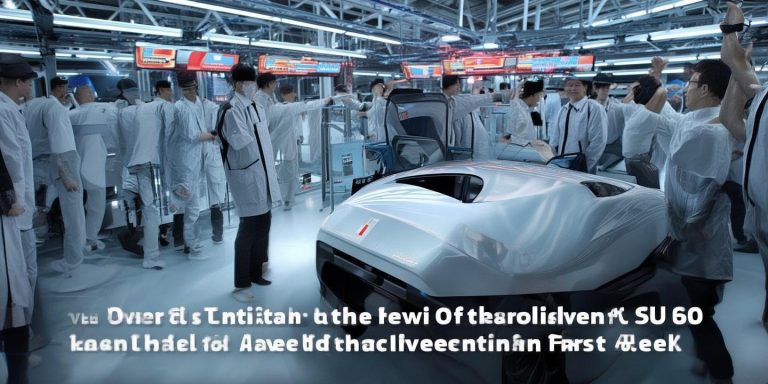 雷军兑现承诺 新一代小米SU7首周交付突破四五千辆