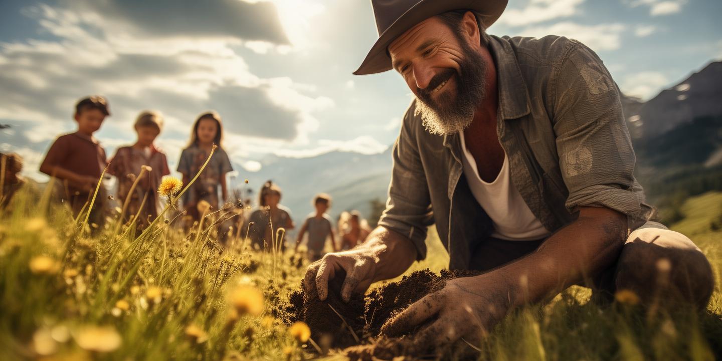 男子山上挖野菜竟挖到超大地黄 网友回忆童年甜蜜时光
