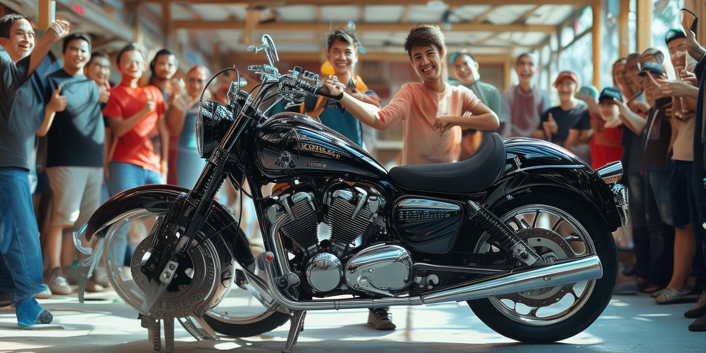 小伙赛前预订张雪机车提车乐开花网友点赞眼光独到