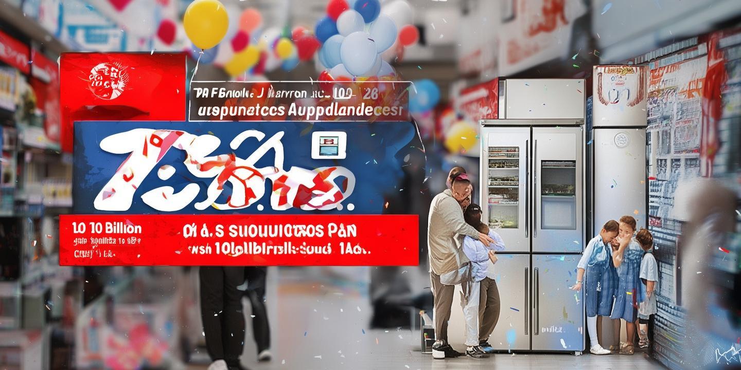 京东百亿双补计划上线 国补15%再减10%家电换新更省钱