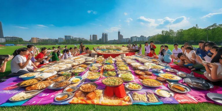 成都学校野炊活动引发热议网友直呼看饿了羡慕不已