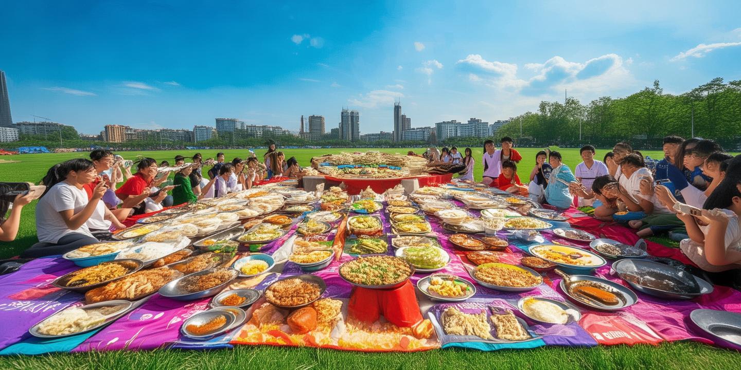 成都学校野炊活动引发热议网友直呼看饿了羡慕不已