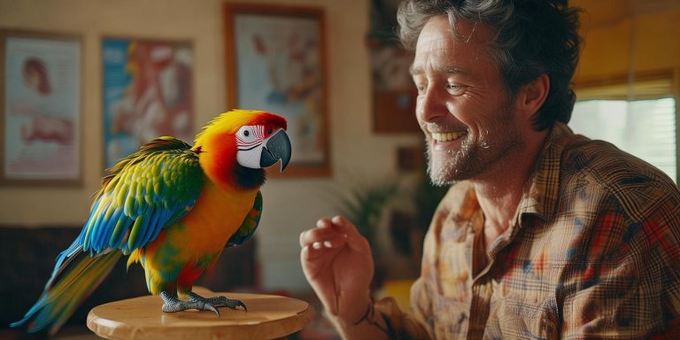 男子逗鹦鹉引发鹦鹉热衣原体感染发烧一周住ICU 早发现早治疗避免危险