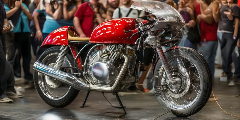 张雪机车拍卖赛车复刻版助力嫣然天使基金慈善事业