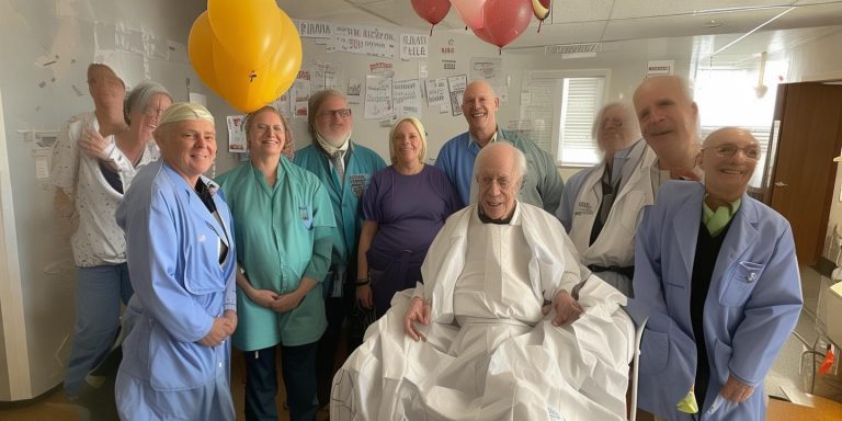 84岁老人双肺移植创世界纪录 等百岁大寿请医生吃席