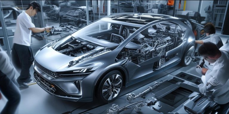 小米汽车SU7Pro量产车拆解直播揭秘制造工艺与安全设计