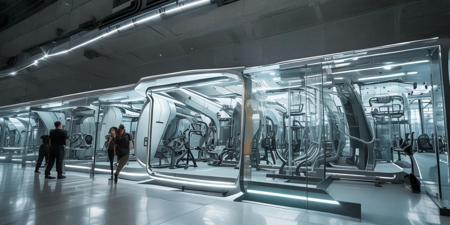 深圳地铁站惊现巨型健身房 打工人福音出站即健身