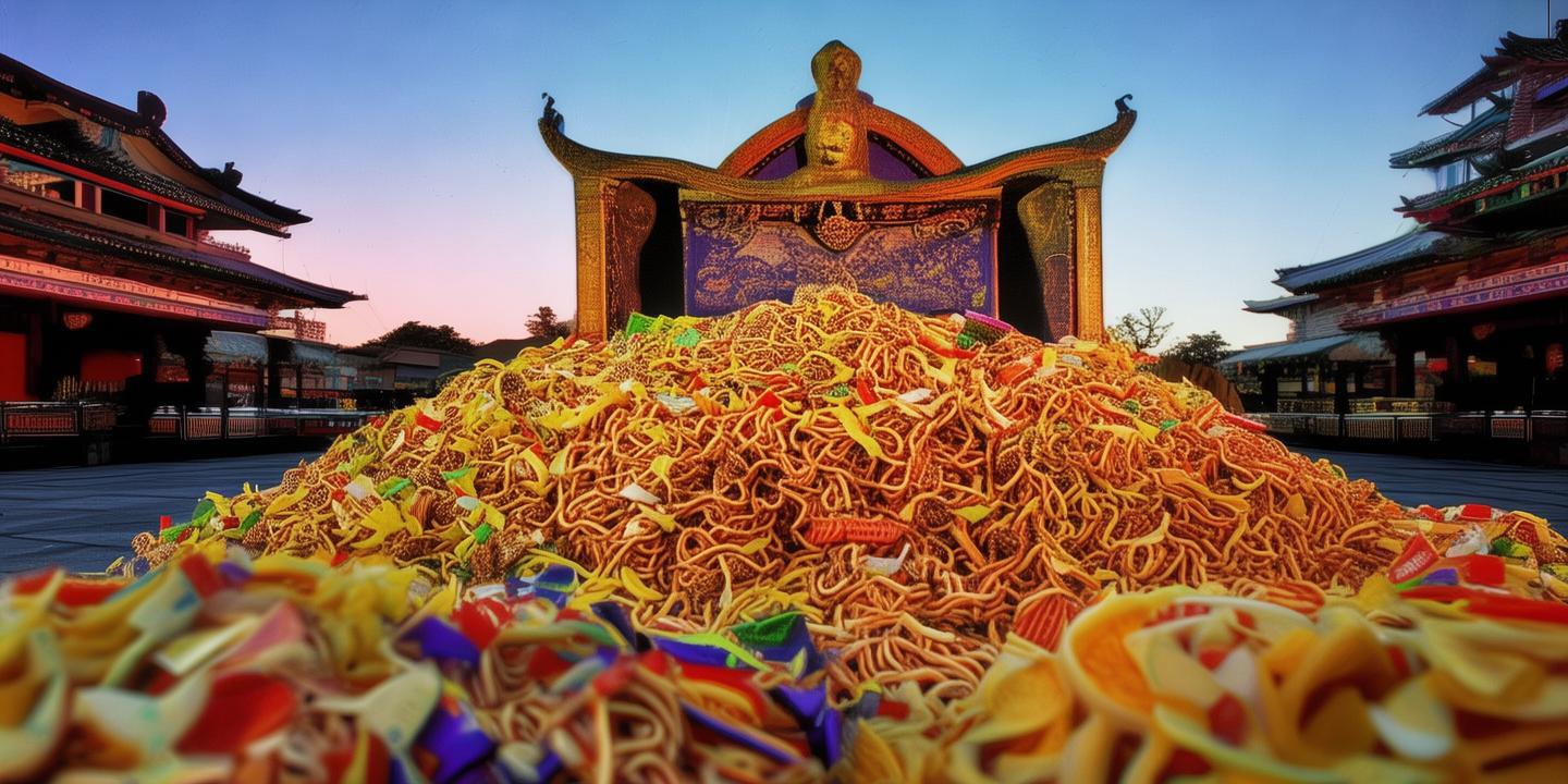 年轻人用零食和AI短剧祭拜古人：霍去病墓前堆满辣条与薯片